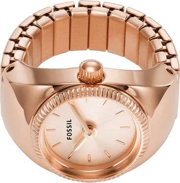 Fossil ES5247 Dames Horlogering 15 mm - roségoudkleurig, Verzenden, Nieuw