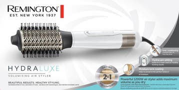 Remington Hydraluxe Volumising Ovale Föhnborstel AS8901 -, Verzenden, Nieuw