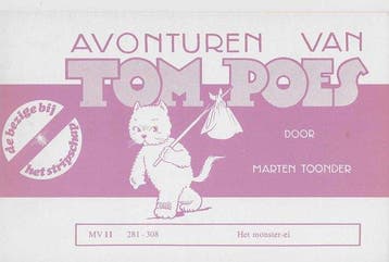 Het monster-ei / Avonturen van Tom Poes - Marten Toonder, Verzenden, Gelezen, Marten Toonder