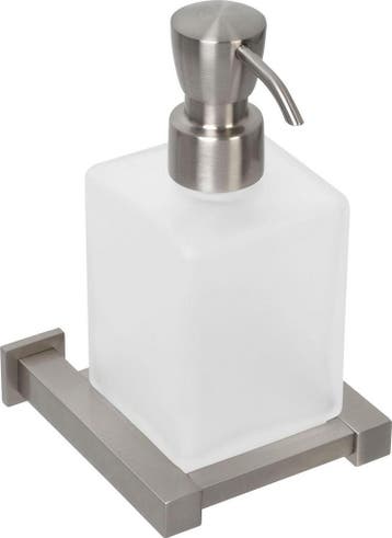Plieger - Plieger Zeepdispenser Cube Inox (matglas), Ophalen of Verzenden, Nieuw
