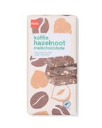 HEMA Melkchocolade koffie hazelnoot 180g, Verzenden, Nieuw