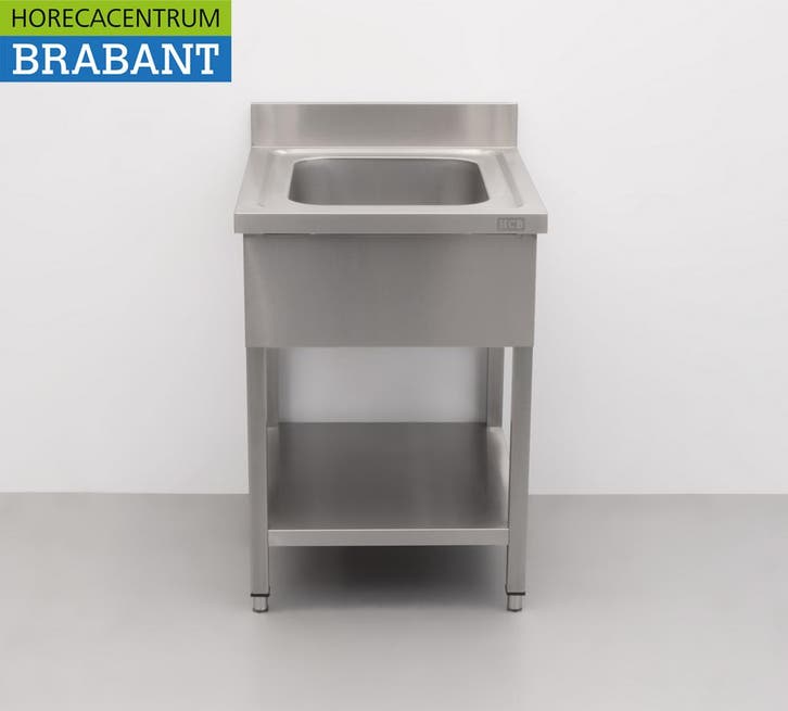 RVS Spoeltafel spoelbak 60 x 70 cm Horeca, Zakelijke goederen, Horeca | Keukenapparatuur, Nieuw in verpakking, Ophalen of Verzenden