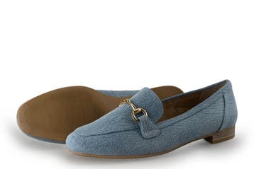 Marco Tozzi Loafers in maat 40 Blauw, Overige typen, Marco Tozzi, Zo goed als nieuw, Verzenden