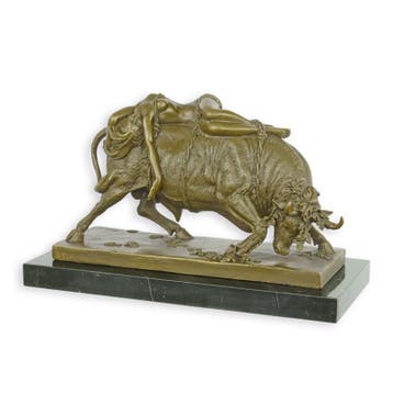 A BRONZE SCULPTURE OF EUROPA AND THE BULL (Interieur), Verzenden, Nieuw