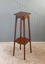 Plantentafel - Hoge Bijzettafel ( 99 cm ) - Hout