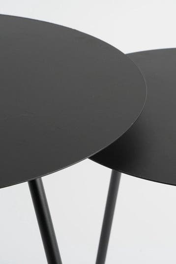 2dekans | Mica Decorations Pontus Bijzettafel - Set van 2 -, Ophalen of Verzenden, Zo goed als nieuw