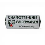 Langcat Bussum - Nederlands emaille bord – Chamotte-Unie
