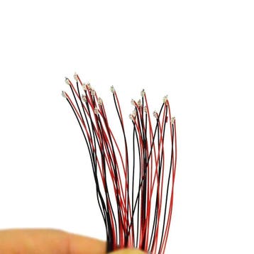 Micro LEDs - Koud wit - 10 stuks, Hobby en Vrije tijd, Ophalen of Verzenden, Nieuw