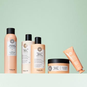Maria Nila Heal Shampoo & Conditioner Set 350+300+100+100ml, Ophalen of Verzenden, Nieuw, Shampoo of Conditioner
