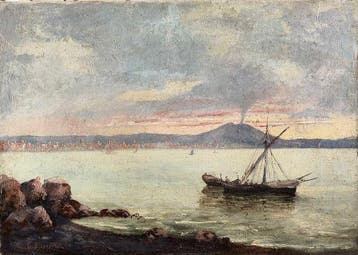 Gaetano Esposito (1858-1911), Attrib. - Marina di Napoli
