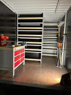 Werkplaatscontainer/kantoorcontainer, flexibel in te delen