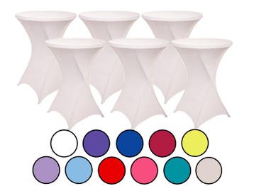 6-pack Statafelrokken - Stretch - 80-85x110 cm, Huis en Inrichting, Tafels | Eettafels, Verzenden, Nieuw