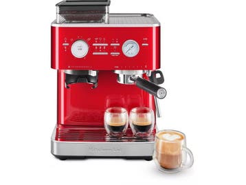 KitchenAid 5KES6551ECA - Halfautomatische Espressomachine -, Verzenden, Zo goed als nieuw