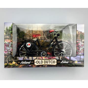 Miniatuur fiets Zwart 23 x 13 cm, Ophalen of Verzenden, Nieuw