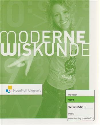 MODERNE WISKUNDE 9 VWO BB DEEL 3 HELPDESK 9789001771959, Boeken, Techniek, Zo goed als nieuw