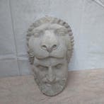 sculptuur, Ercole con pelle di leone - 38 cm - Gips