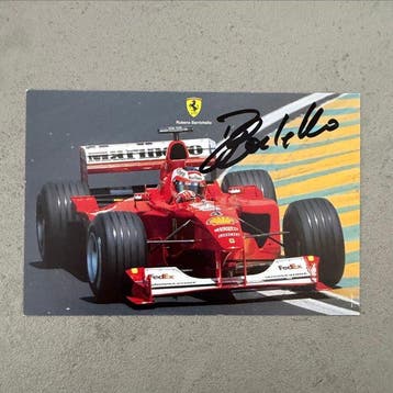 Ferrari - Rubens Barrichello - 2000 - Fankaart, Nieuw