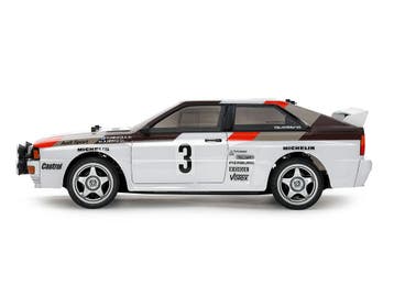 Tamiya 1/10 RC Audi quattro Rally A2  (TT-02). (TAM-58667), Ophalen of Verzenden, Nieuw, 1:9 t/m 1:12, Auto