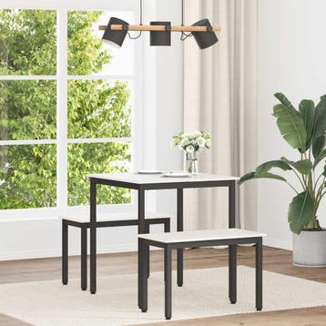 Moderne Eettafel 70x70 | Massief Grenen | Laatste Stuk!, 50 tot 100 cm, Vierkant, Tot twee personen, Zo goed als nieuw