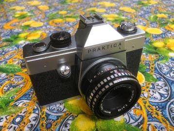 Pentacon Praktica L + Meyer-Optik Görlitz Domiplan 2,8/50mm, Nieuw
