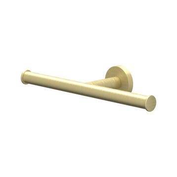 IVY Toiletrolhouder Dubbel - Geborsteld Mat Goud PVD, Ophalen of Verzenden, Nieuw