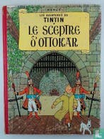 Kuifje - Le sceptre dOttokar - 1956, Boeken, Stripboeken, Eén stripboek, Verzenden, Gelezen, Remi, Georges.