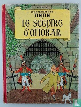 Kuifje - Le sceptre dOttokar - 1956, Eén stripboek, Verzenden, Gelezen, Remi, Georges.