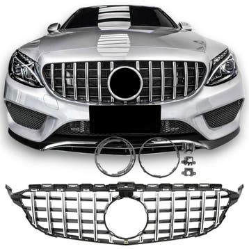Panamericana GT Grille geschikt voor Mercedes W205 | 2014-20, Ophalen of Verzenden