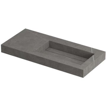INK Pitch Wastafel Keramische Slab Rechts met Drain en Front, Ophalen of Verzenden, Nieuw