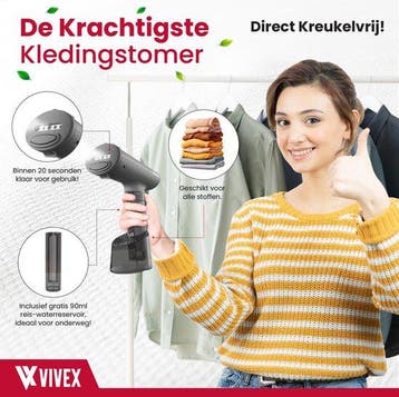 2dekans | Vivex® Kledingstomer - Handstomer voor Kleding -, Ophalen of Verzenden, Zo goed als nieuw