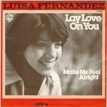 Single vinyl / 7 inch - Luisa Fernandez - Lay Love On You, Verzenden, Zo goed als nieuw, 7 inch, Pop