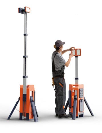 VOC-MOBLI-200 mobiele LED lichtmast, Nieuw