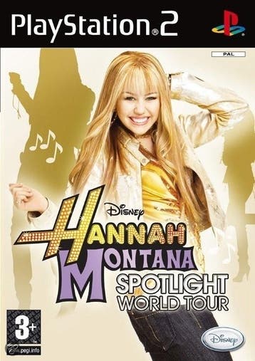 Hannah Montana op wereldtournee (ps2 used game), Ophalen of Verzenden, Zo goed als nieuw