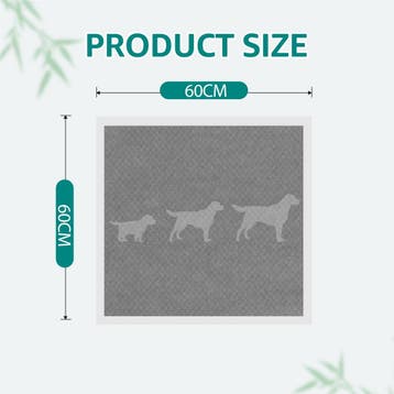 Puppy Training Pads - 60x60 cm - 50 stuks - Nobleza, Verzenden, Zo goed als nieuw