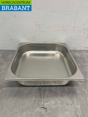 RVS Gastronorm bak GN bak 2/3 Diepte 65 mm Horeca, Ophalen of Verzenden, Nieuw zonder verpakking