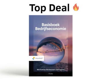 Basisboek Bedrijfseconomie, 9789001035174, Verzenden, Zo goed als nieuw