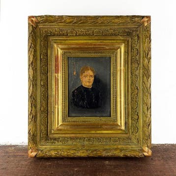 Franse school (XIX) - Portrait of a lady