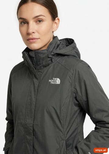 The North Face Windbreakers Dames maat S Charcoal Vintage, Ophalen of Verzenden, Nieuw