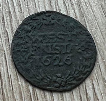 Nederland, West-Friesland Duit 1626 (prachtige conditie en