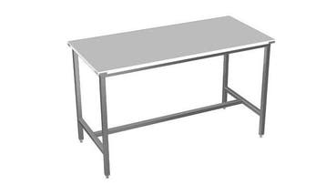 RVS werktafel met polytheen werkblad | 4 Formaten Combisteel, Verzenden, Nieuw in verpakking