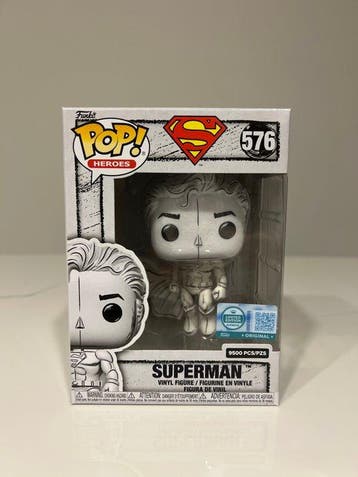 Funko - Funko Pop - DC - Superman (Sketched Deco) #576 (9500