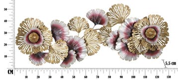 IJZEREN WANDPANEEL KLEUR -A- CM 130X5,5X54, Ophalen of Verzenden, Nieuw