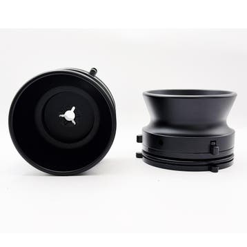 Retroreels NAB Adapter Set | Aluminium Mat Zwart Revox, Audio, Tv en Foto, Bandrecorders, Verzenden