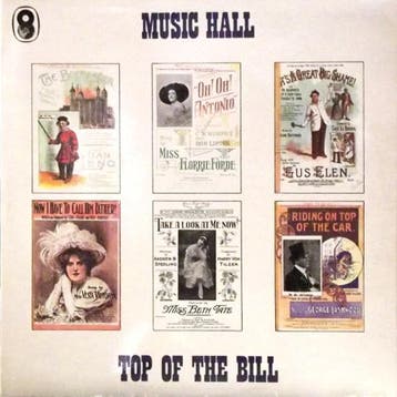 LP gebruikt - Various - Music Hall - Top Of The Bill, Verzenden, Zo goed als nieuw, Overige formaten