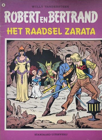 Robert en Bertrand no 36 - Het raadsel Zarata (Willy, Boeken, Ophalen of Verzenden, Nieuw