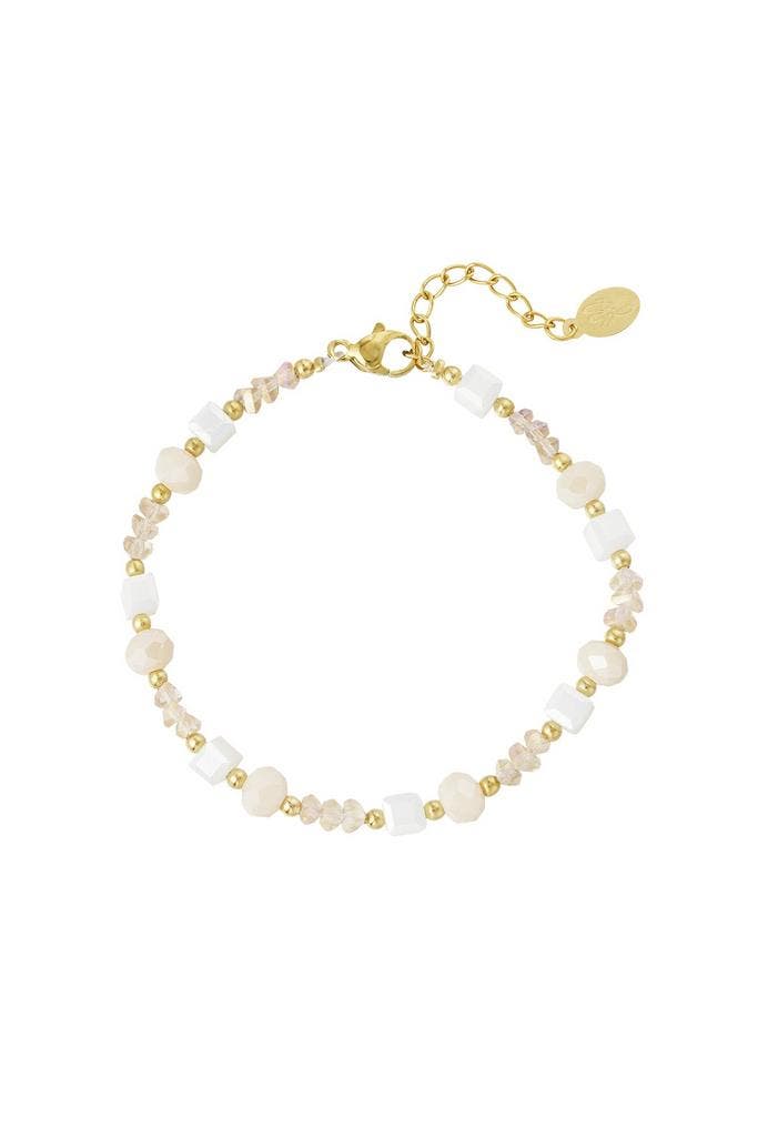 Armband twisted love - groen (Kralen armbanden, Armbanden), Sieraden, Tassen en Uiterlijk, Armbanden, Roze, Nieuw, Overige materialen