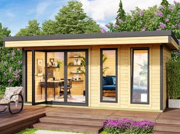 Tuinkantoor Domeo 8 560 x 400 cm, Tuin en Terras, Tuinhuizen, Nieuw