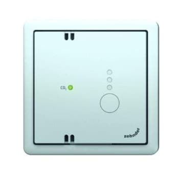 Zehnder draadloze CO2 sensor RF67 inbouw incl. wit afdekraam, Ophalen of Verzenden, Nieuw, Afzuiger