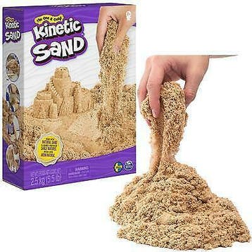 Kinetic sand speelzand 2500 gram neutraal zand 2,5 kilo, Kinderen en Baby's, Speelgoed | Educatief en Creatief, Ophalen of Verzenden