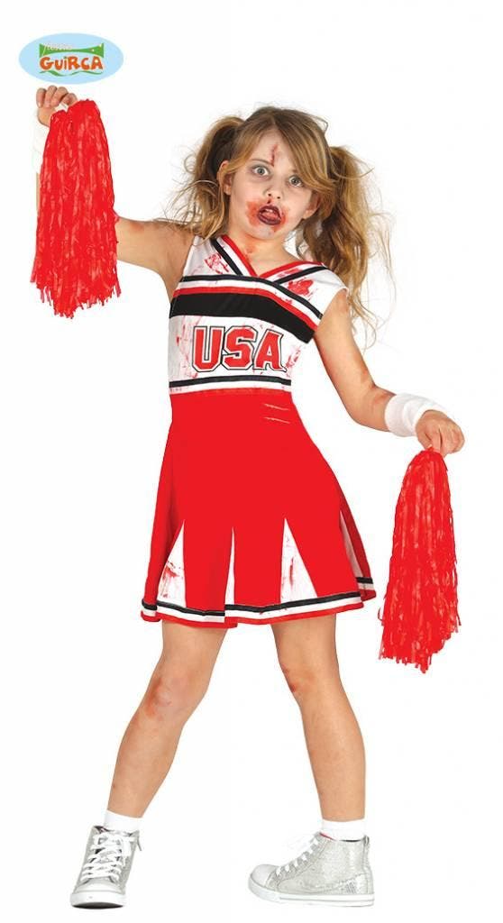 Zombie Cheerleader pakje kind, Kleding | Dames, Carnavalskleding en Feestkleding, Nieuw, Ophalen of Verzenden